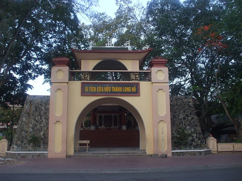 Di tích Cửa Hữu được phục dựng